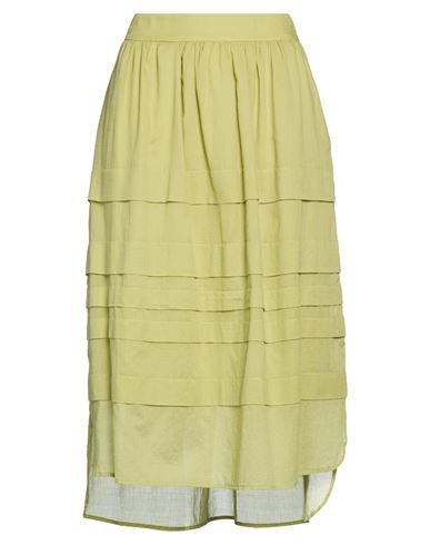Peserico Easy Woman Midi skirt Lime green Size 6 Cotton | YOOX (US)