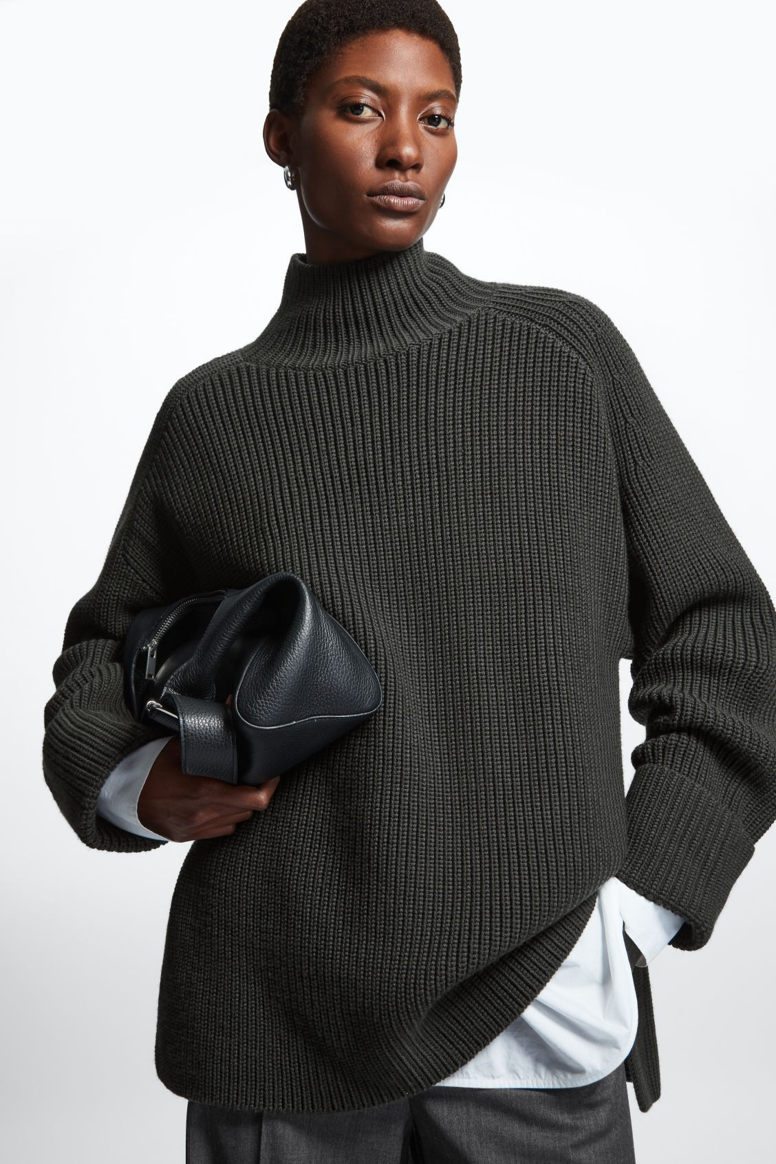 WOOL TURTLENECK JUMPER | COS UK