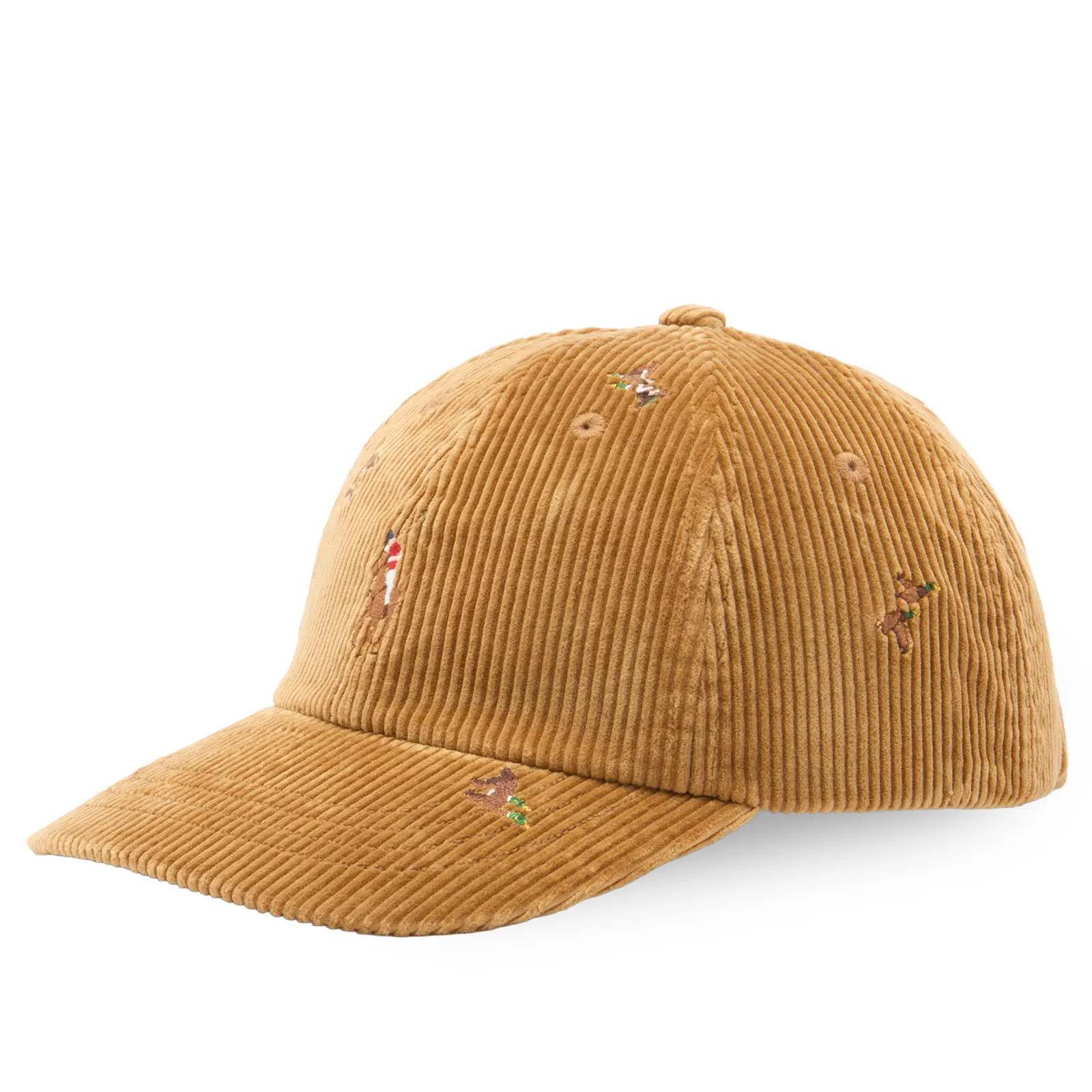 Polo Ralph Lauren Men's Corduroy Duck Cap in Golden Brown | END. Clothing