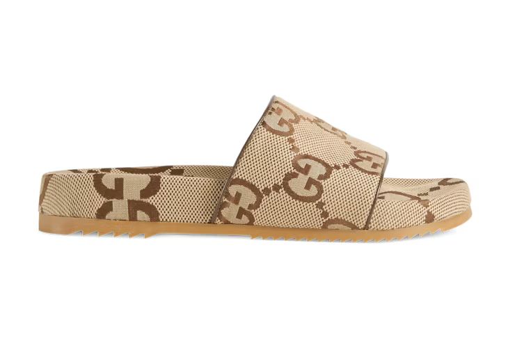 Gucci Men's maxi GG canvas slide sandal | Gucci (US)