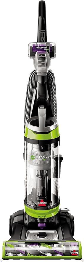 BISSELL 2252 CleanView Swivel Upright Bagless Vacuum Carpet Cleaner, Green Pet | Amazon (US)