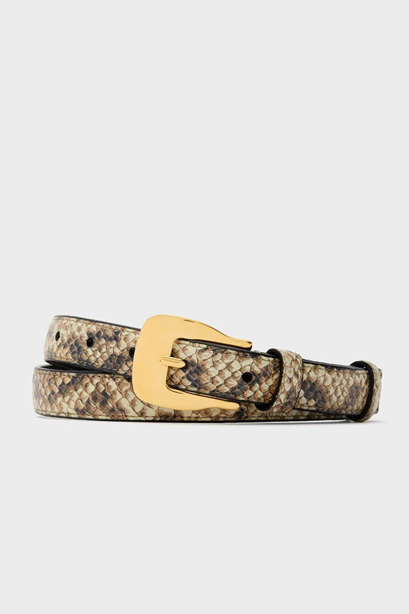 Python Macchia Square Buckle Belt | Tuckernuck (US)