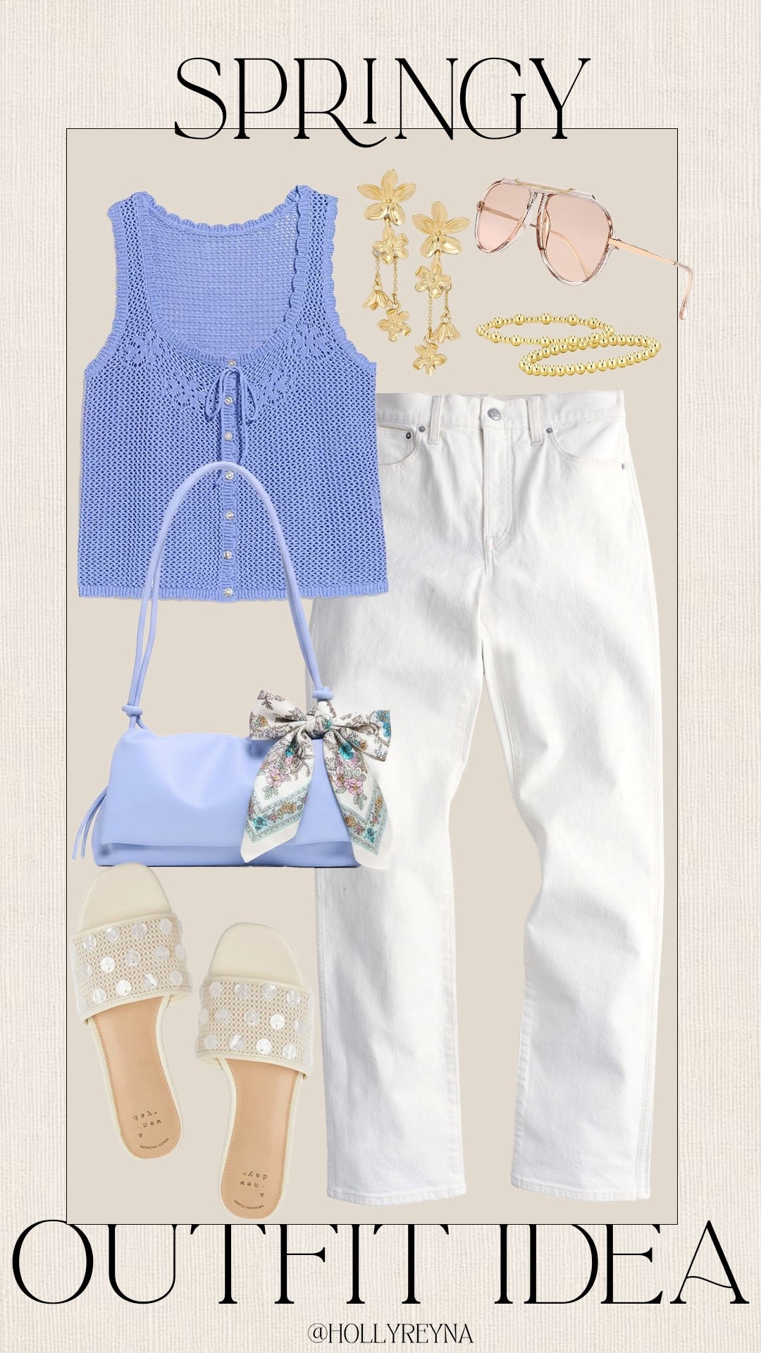 Cute spring outfit idea!

#springstyle

Spring style. Old navy new arrivals. Old navy spring sweater. Trendy white denim. Target spring sandals  

#LTKSeasonal #LTKSaleAlert #LTKootd