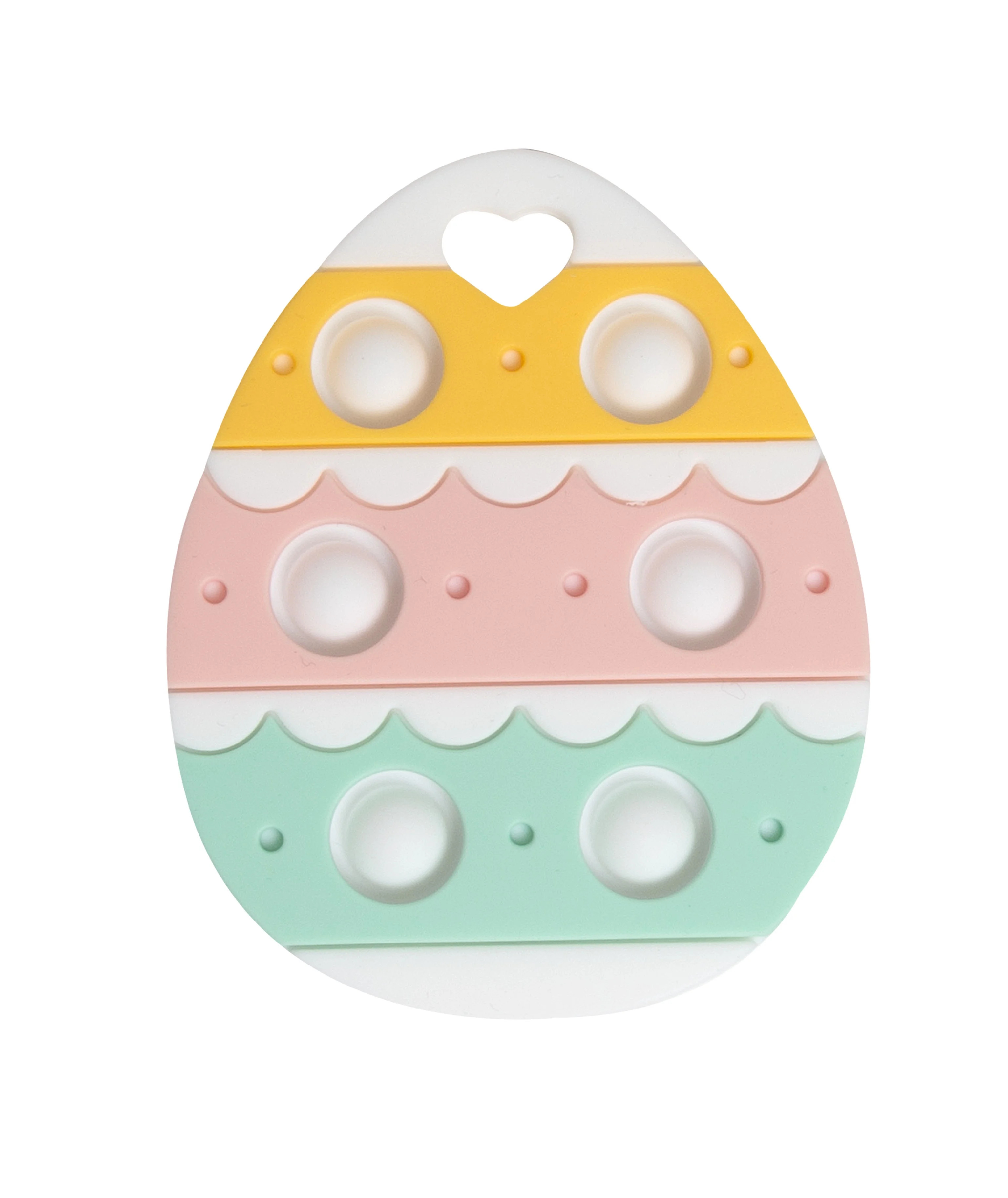 Pearhead Easter Egg Silicone Baby Teether, Teething Toy for Babies 0+ Months, BPA Free Teether, S... | Walmart (US)