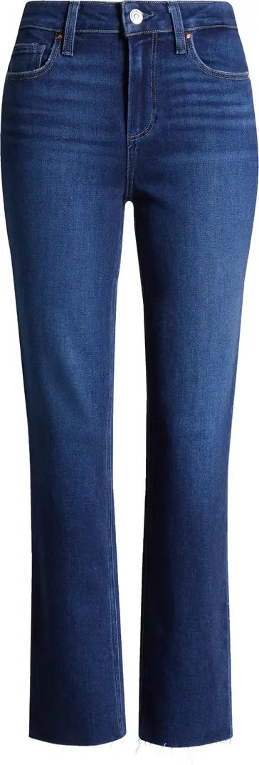 Cindy Raw Edge Straight Leg Jeans | Nordstrom