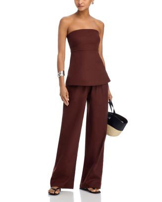 Barbara Smocked Strapless Top & Barbara Pants | Bloomingdale's (AU)