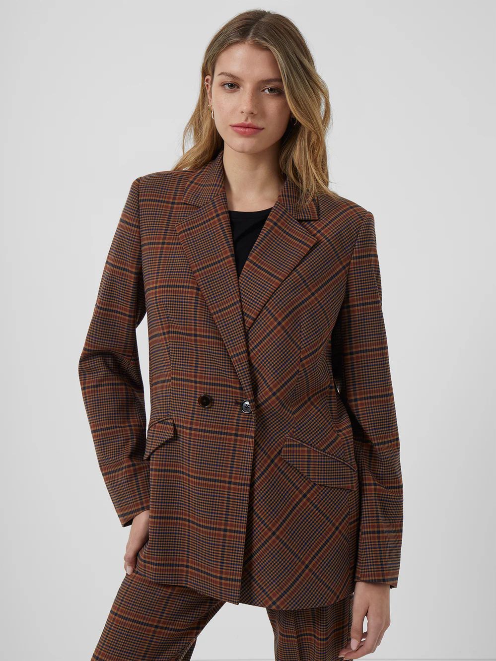 Bettina Check Suiting Jacket | French Connection (UK)