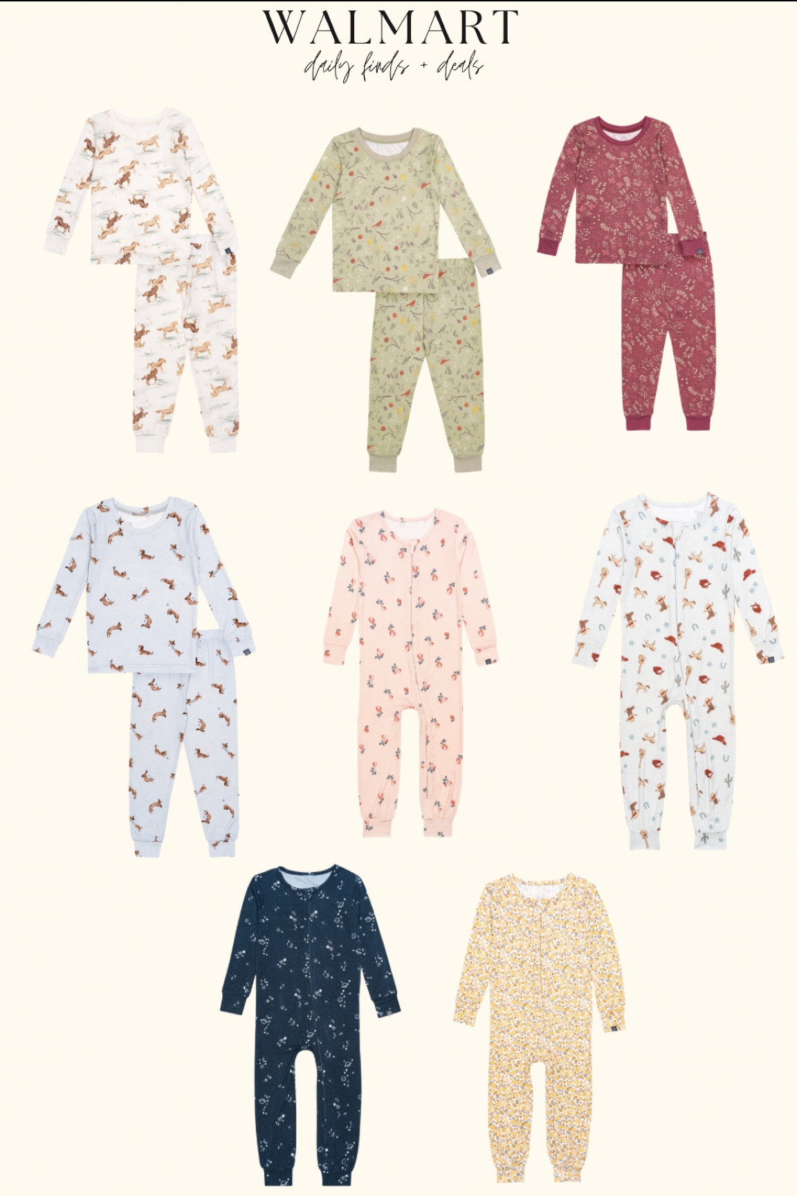 Walmart $13 bamboo pajamas sizes up to 5T!

#LTKKids #LTKBaby #LTKFamily