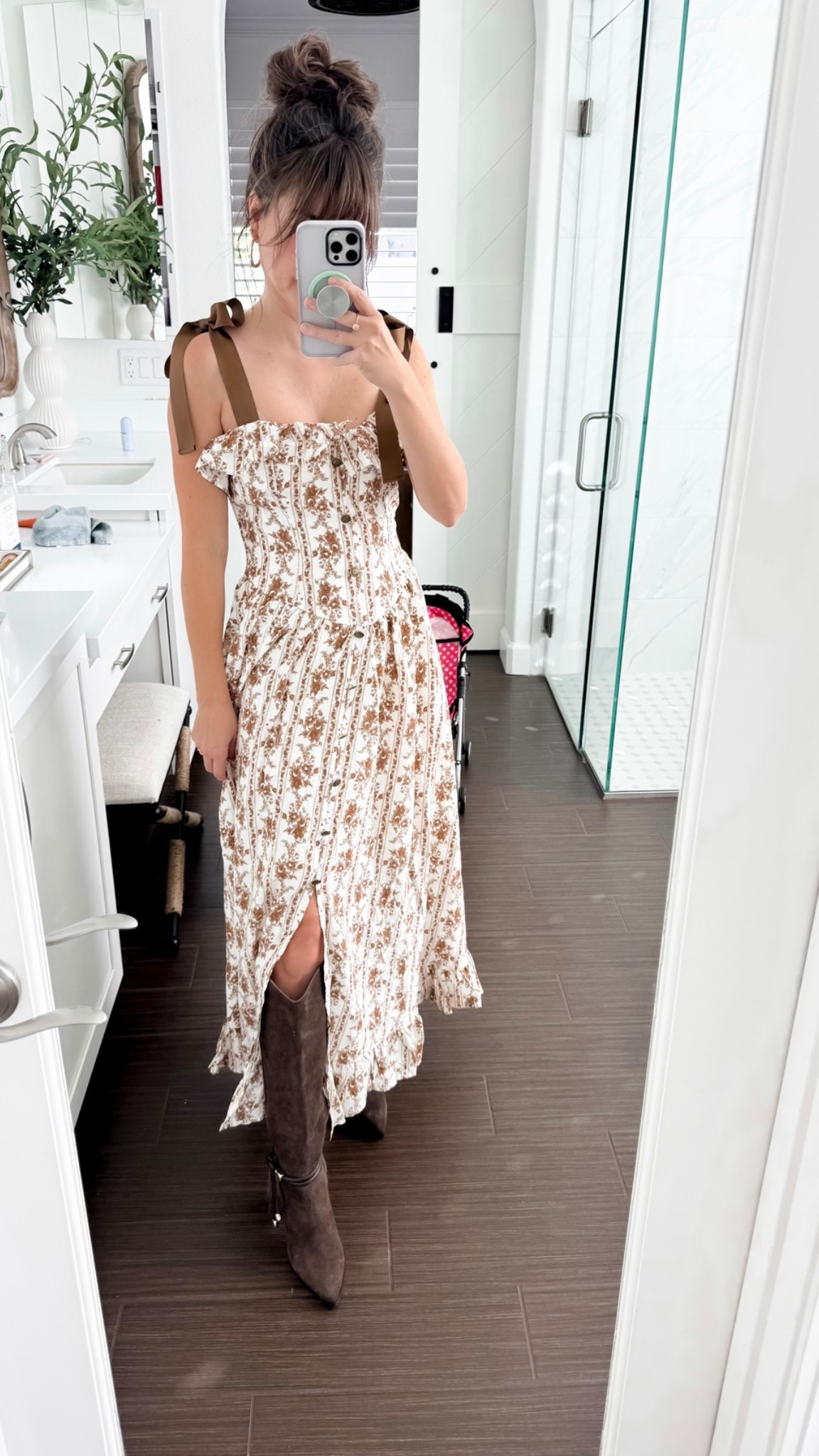 Western inspired dress with boots 👢 

Dress small
Boots 5.5 

#LTKPetite #LTKSeasonal