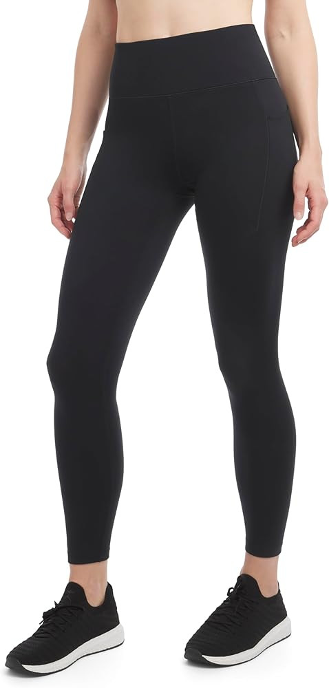 Danskin Women's Satin Stitch High Rise 7/8 Leggings | Amazon (US)