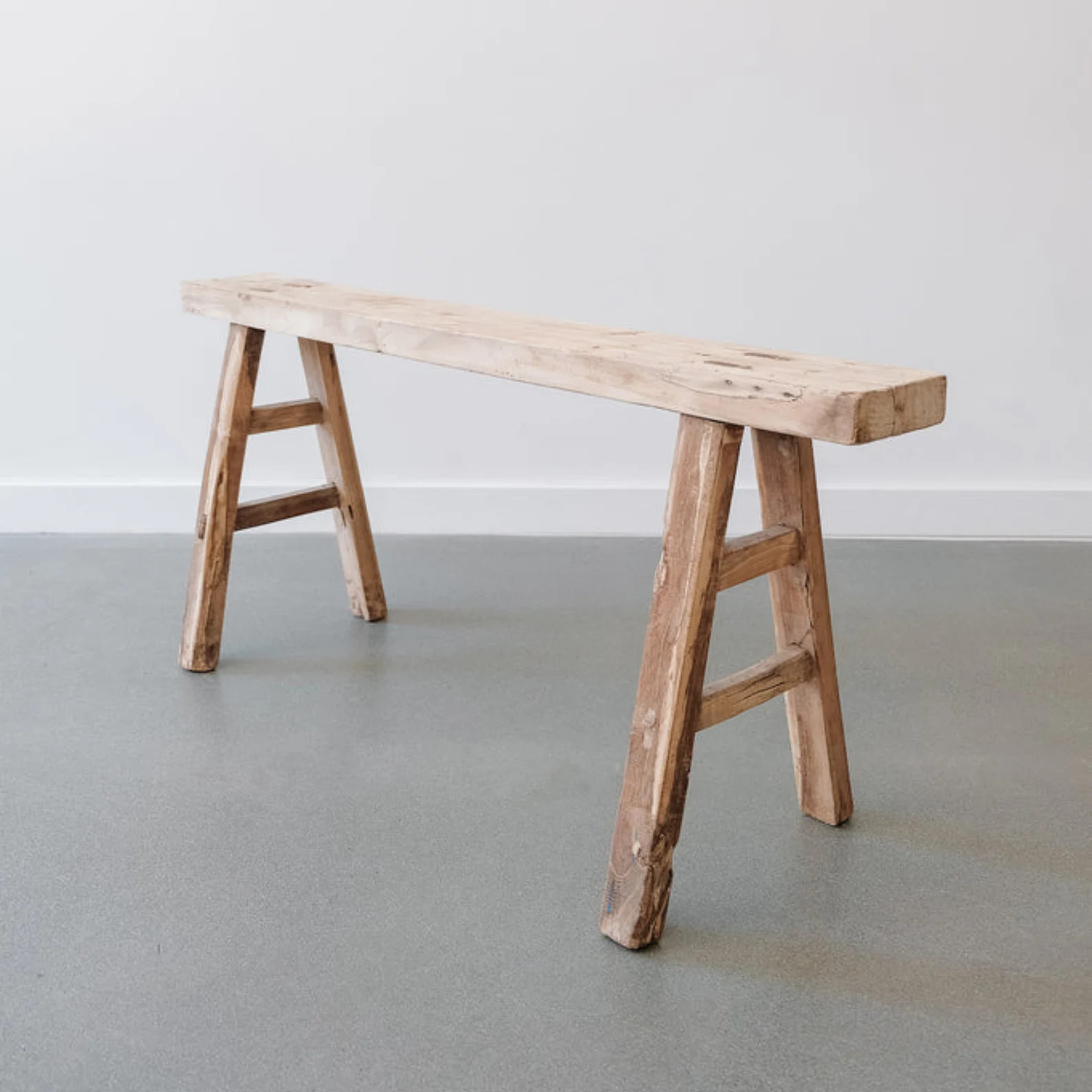 Antique Elmwood Bench  Vintage End of Bed Benches - Etsy | Etsy (US)