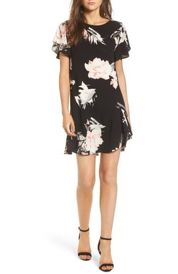 Women's Leith Ruffle Minidress | Nordstrom