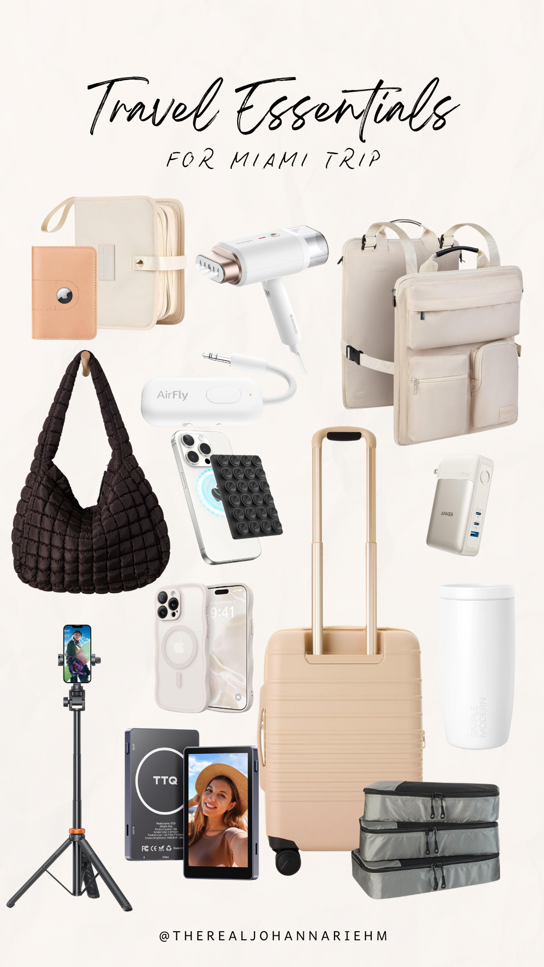 Travel essentials for my Miami trip! Love all of these for any vacation. 

 #LTKSeasonal #LTKStyleTip #LTKTravel