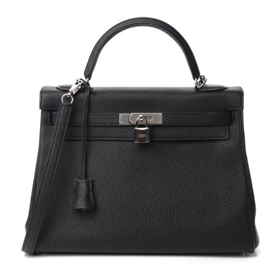 HERMES

Togo Kelly Retourne 32 Black | Fashionphile
