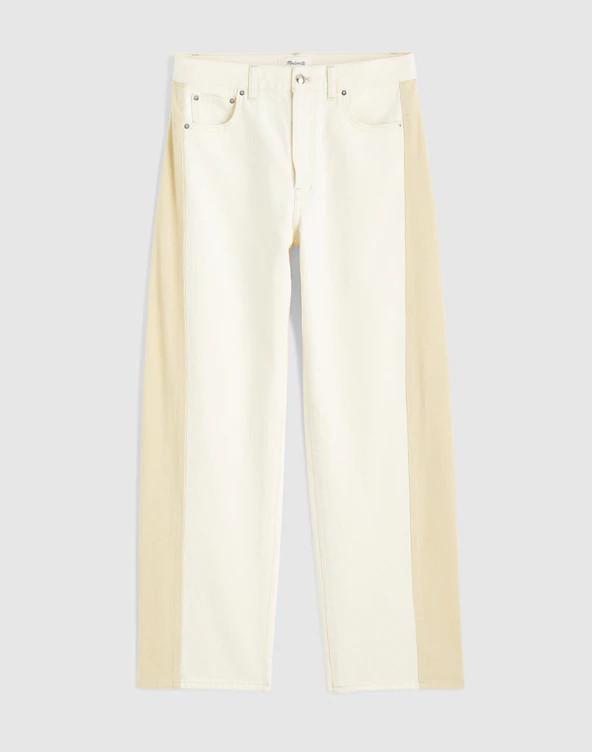 Pieced Barrel-Leg Jeans | Madewell