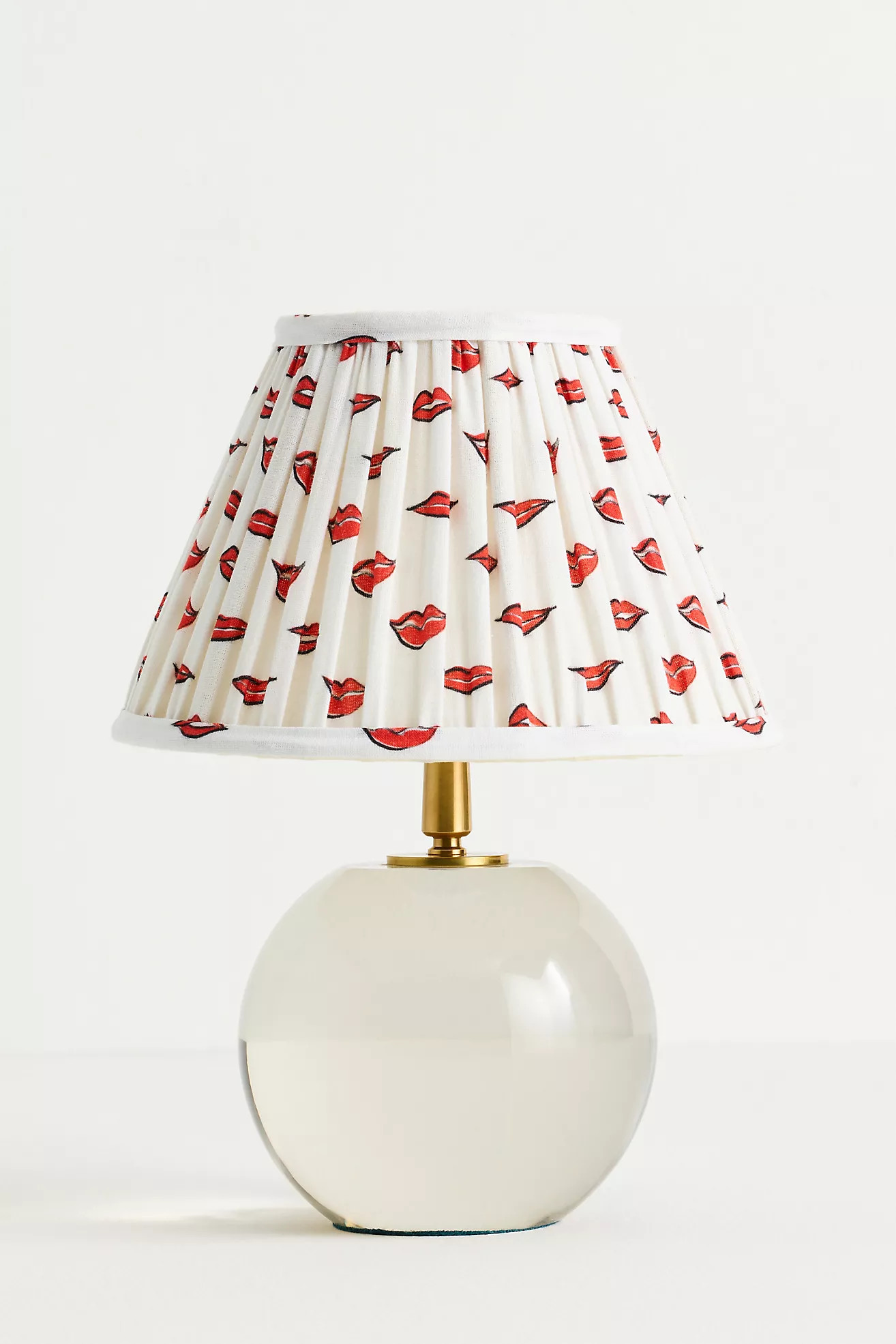 Pooky The Katherine Cordless Rechargeable Glass Table Lamp | Anthropologie (US)