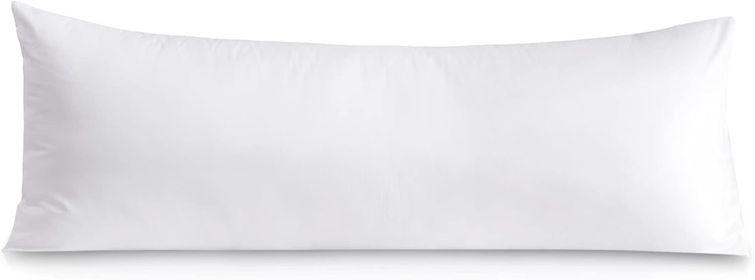 100% Cotton Body Pillow Cover, 800 Thread Count 21x54 Soft Breathable Long Body Pillow Pillowcase... | Amazon (US)