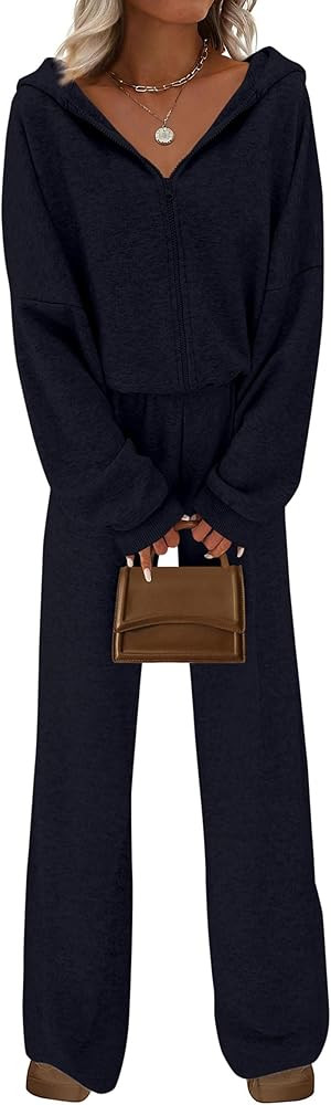 PRETTYGARDEN Women's 2 Piece Lounge Sets Tracksuit | Amazon (US)