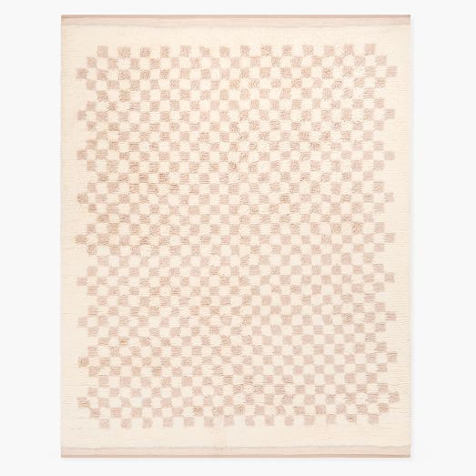 Soft Checkered Rug | West Elm (US)