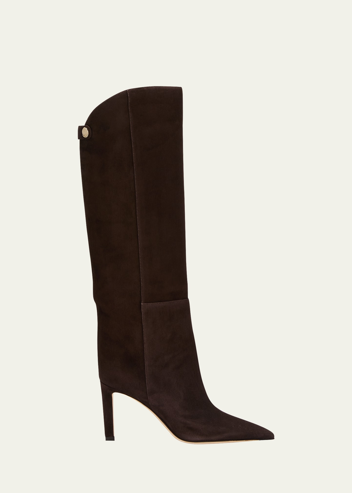 Jimmy Choo Alizze Suede Stiletto Knee Boots | Bergdorf Goodman