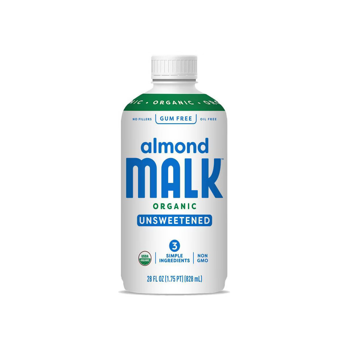Malk Unsweetened Pure Almond Milk - 28 fl oz | Target