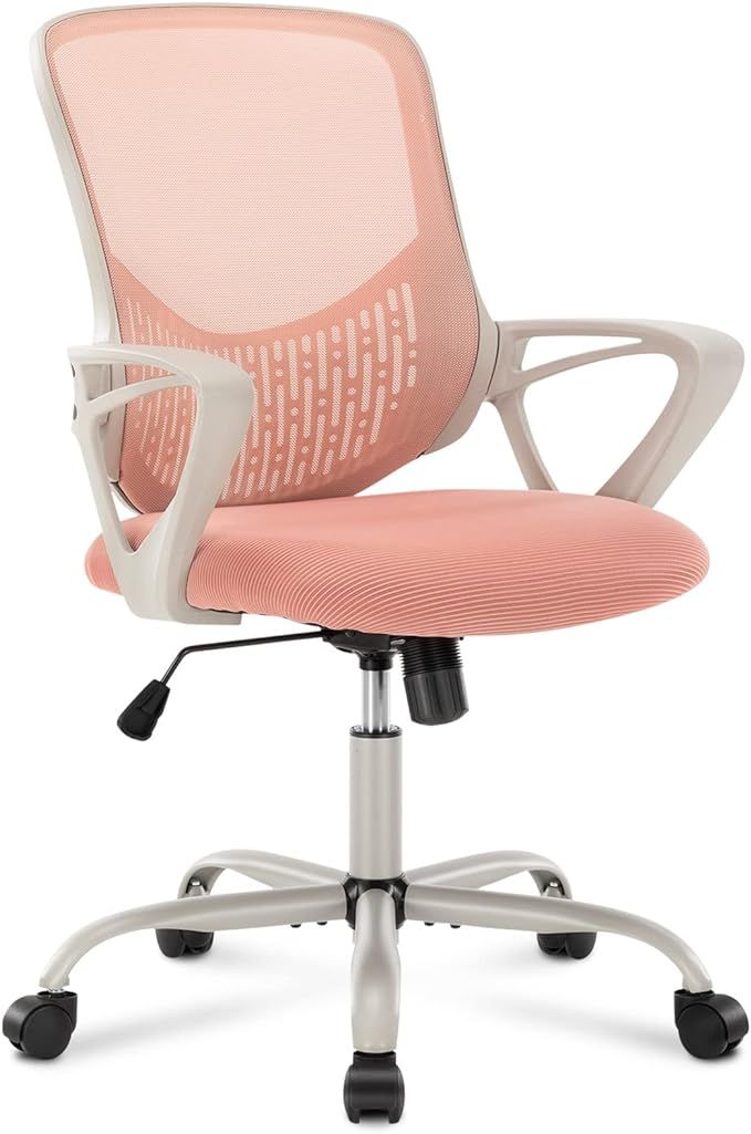 Home Office Desk Chair Ergonomic Computer Chair Modern Height Adjustable Swivel Chair Mesh Chair ... | Amazon (US)