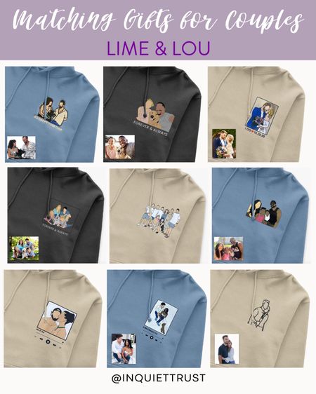
Express your love to your loved ones with this custom-printed hoodie by Lime & Lou! Whether it's your husband, wife,or even your whole family, it looks so adorable to match with them!
#Valentinesday #uniquegifts #heartsday #matchinggifts

#LTKGiftGuide #LTKSeasonal #LTKstyletip