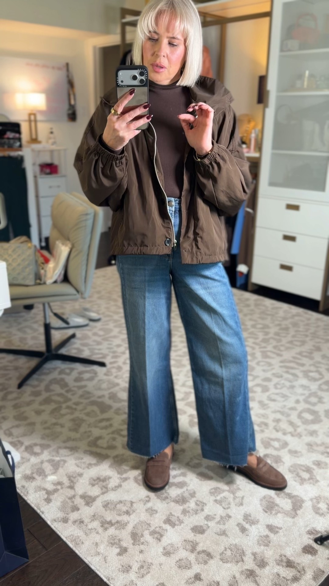 New Fall outfit
Jeans from good American 
Grab your true size in jeans 
Aritzia top size medium 
Amazon raincoat 


#LTKGiftGuide #LTKFindsUnder100 #LTKOver40