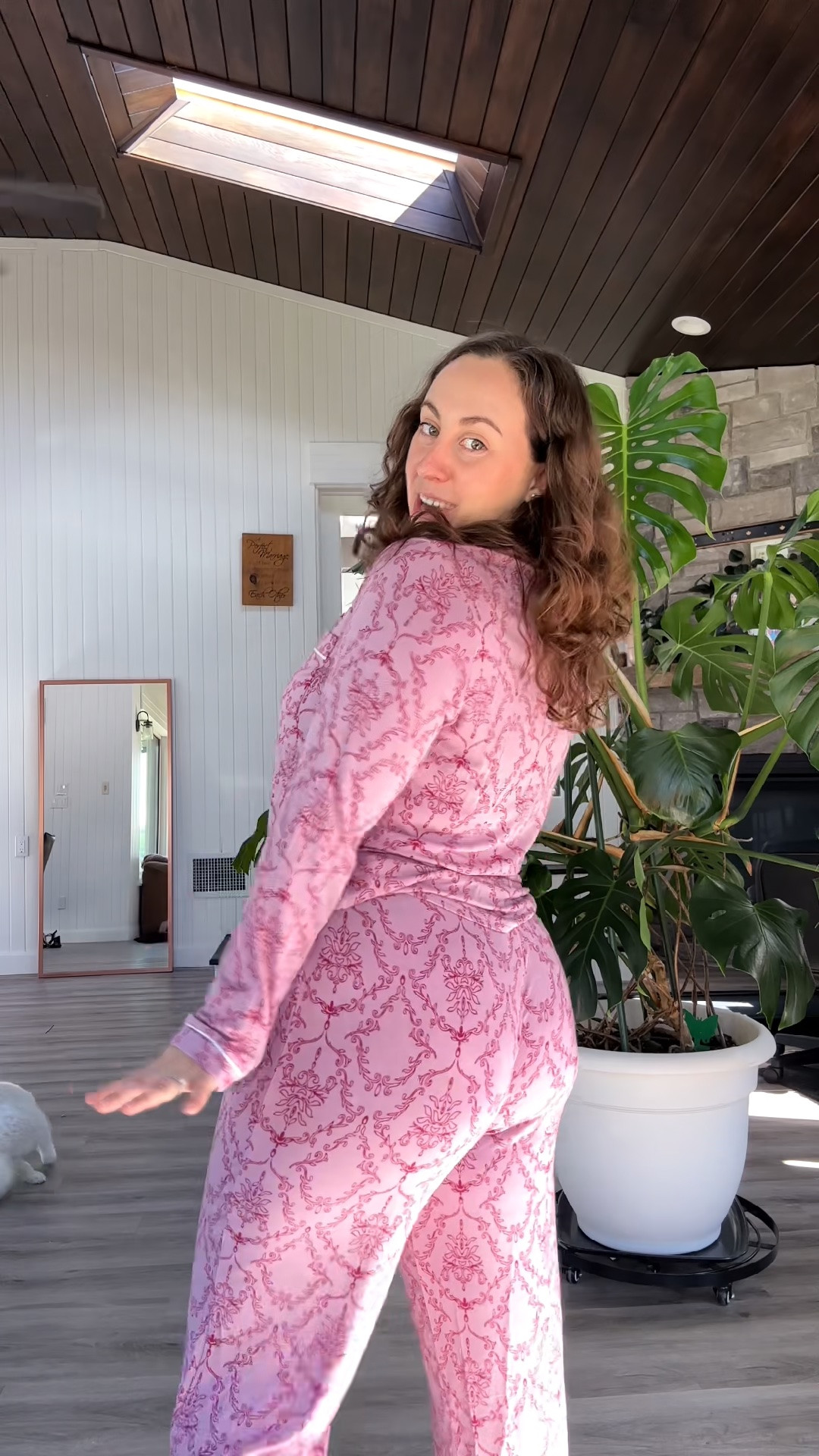 I will forever love the modal pjs from Knix but I thought it was SO funny that I accidentally matched with my rug 😭 I adore this pink though so I will absolutely be keeping them! 💕

#LTKcanada #LTKmidsize #LTKfall