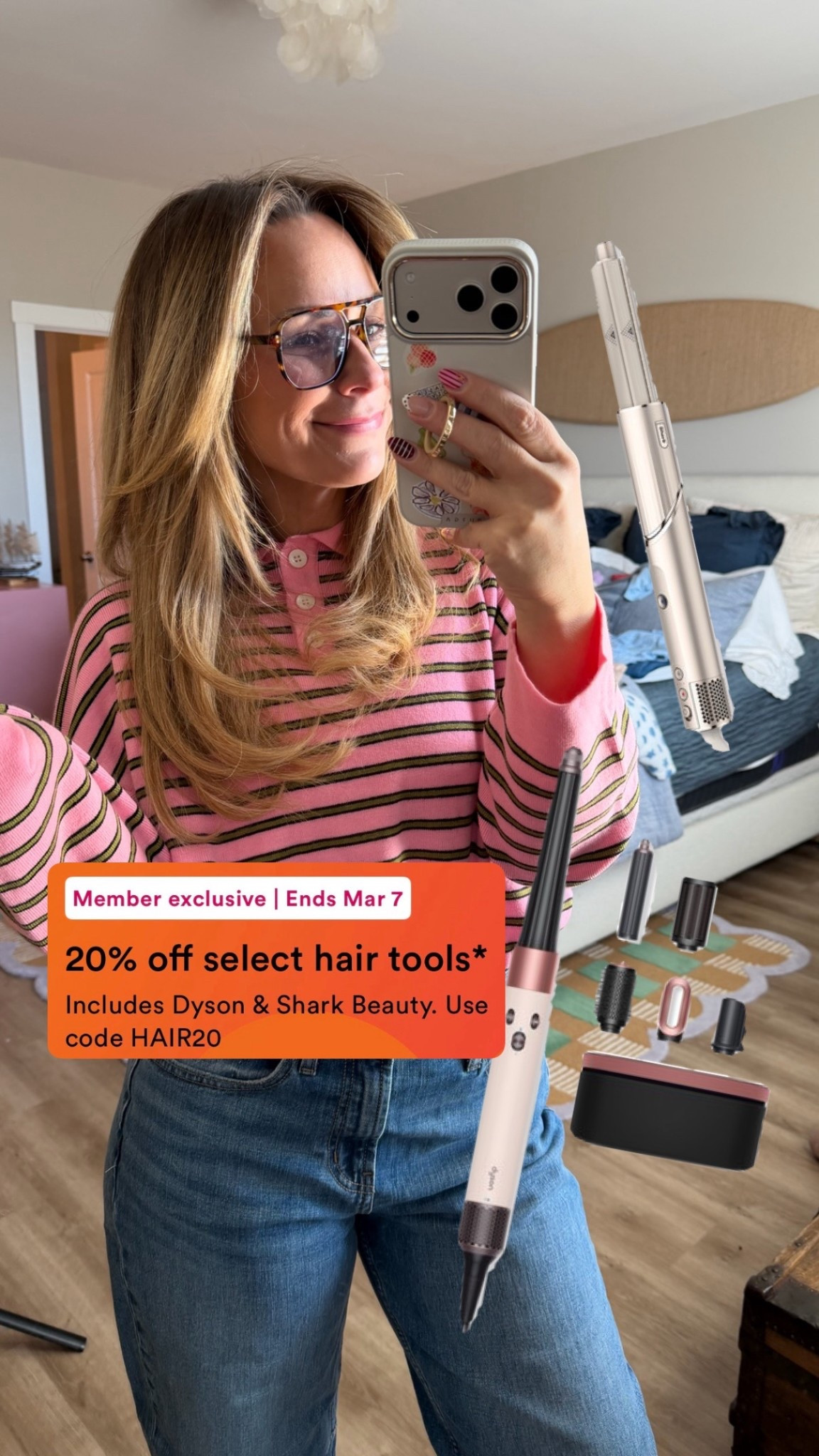 20% off my must have hair tools!!! These are what I use for the best blow out at home!! 🫶🏼🫶🏼 use code HAIR20

#LTKBeauty #LTKgrwm