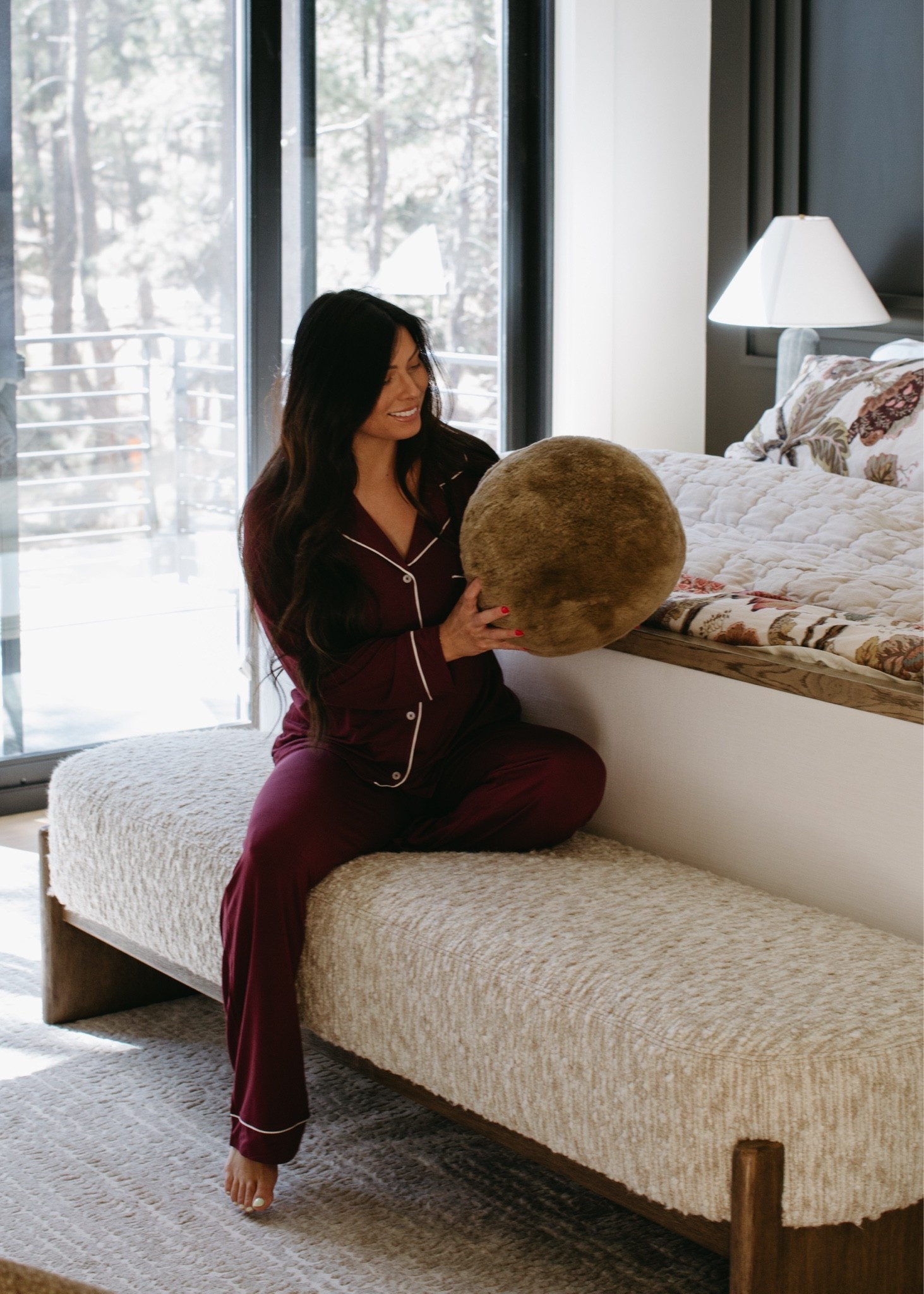 Cats Shortwool Sheepskin Ball Pillow. Such a fun accent to add some cozy texture!

#LTKdayinmylife #LTKSeasonal #LTKHome