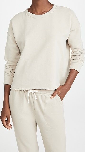 EcoKnit Recycled Fleece Sweatshirt | Shopbop