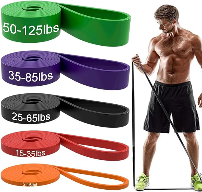 Resistance Bands, Pull Up Assist Bands - Workout Bands, Eexercise Bands, Long Resistance Bands Se... | Amazon (US)