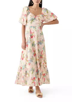 ENGLISH FACTORY Floral Print Maxi Dress | Belk