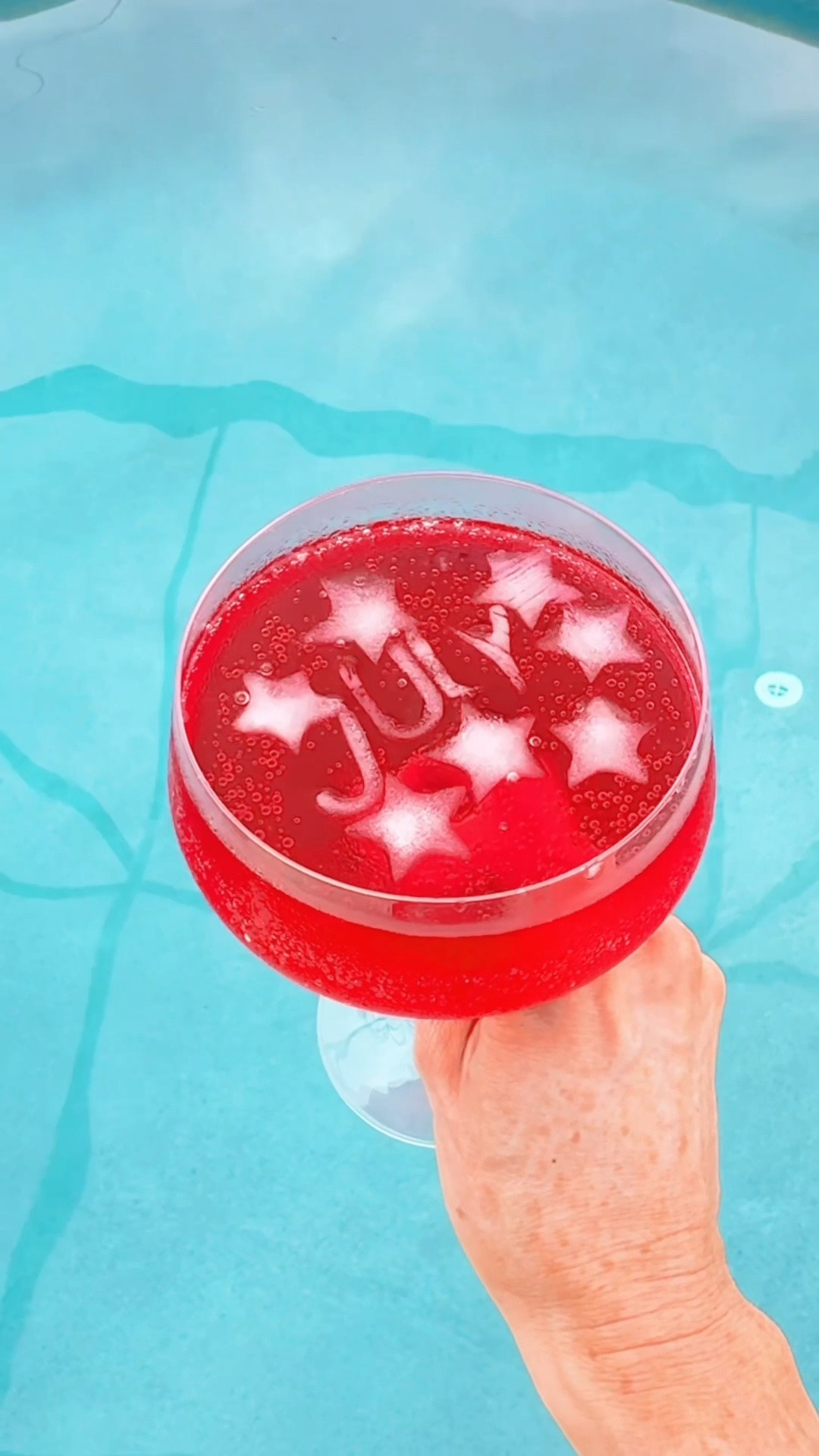 Letters and stars ice cubes ⭐️