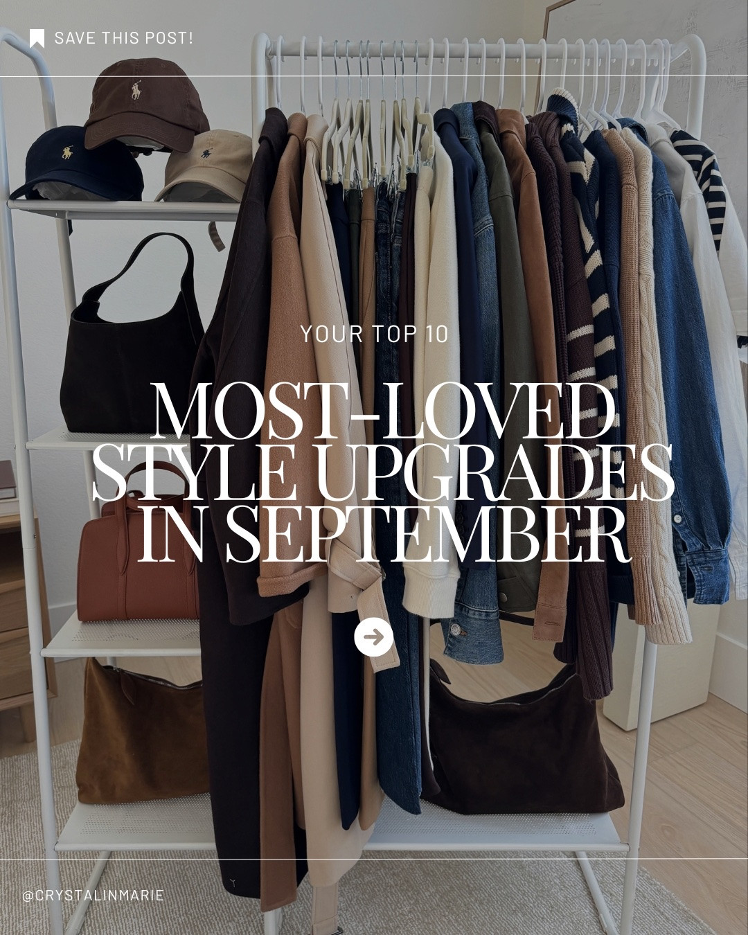 Your most-loved pieces from September. Incredible denim, great jackets and more seasonal staples that will take you through fall and beyond. 

Zara faux suede jacket xs 
Citizens of Humanity Miro Jeans 24 (cut hems)
AYR deep end shirt xs
Madewell barrel-leg jean 25 petite 
Zara stand-up bomber jacket small
Madewell mylie ballet flat 5
Aritzia interlock long sleeve small 
Barbour terrington rain jacket 6
Athleta skyline barrels petite 4
Zara technical fabric jacket xs