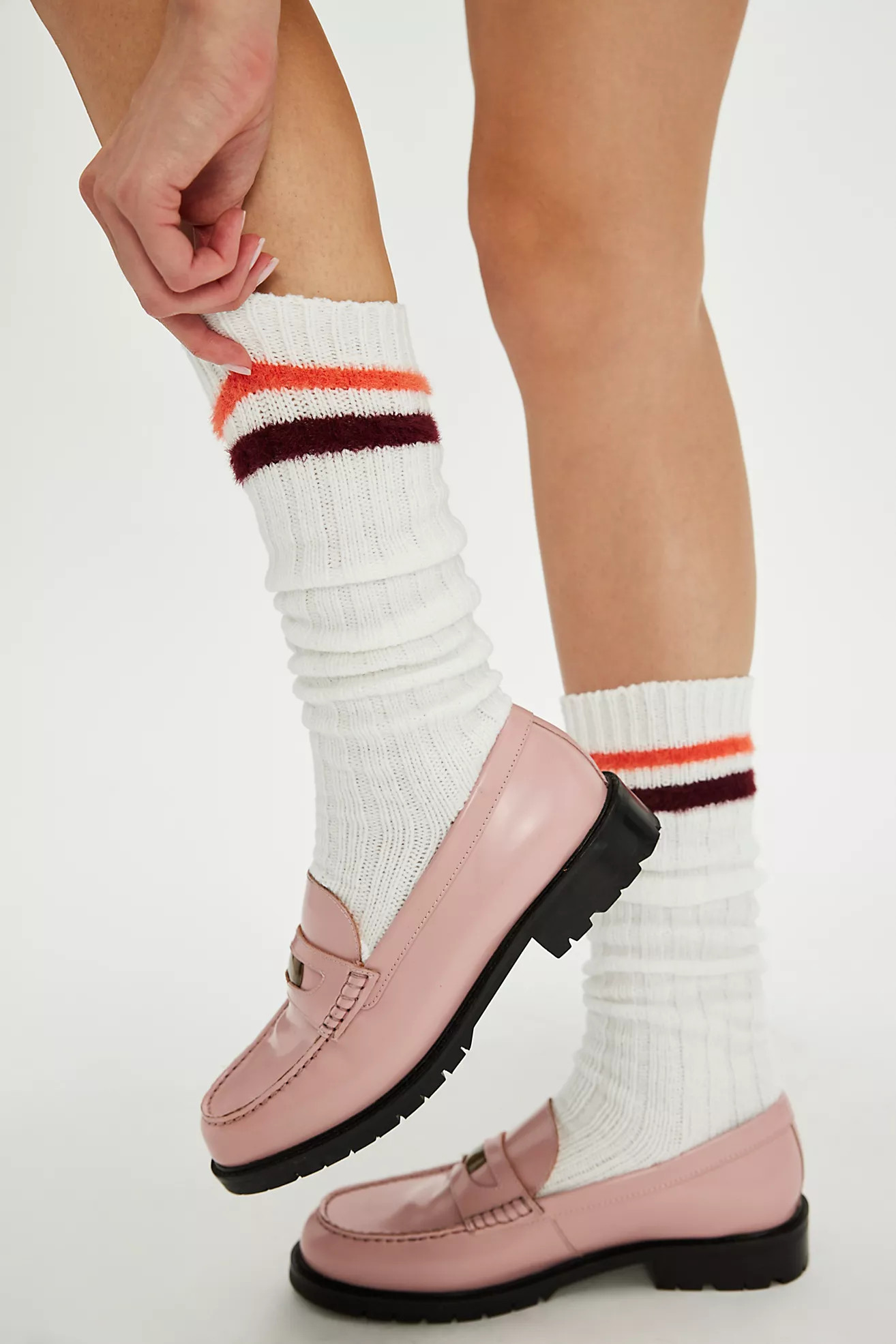 Varsity Stripe Tall Socks | Free People (Global - UK&FR Excluded)