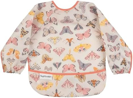 Tiny Twinkle Long Sleeve Bib for Babies & Toddlers – Waterproof Smock Bib for Eating – Machin... | Amazon (US)