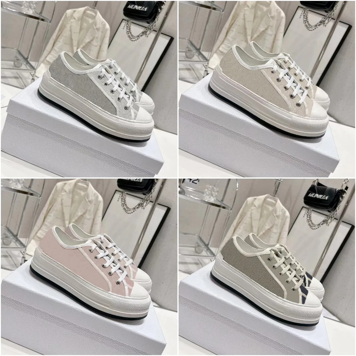 Casual Fashion Shoes For Women Thick Sole Size EUR35 40 Arabesquitic Style With Box From Jerseyfa... | DHGate