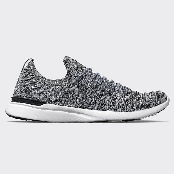 Women's TechLoom Wave Heather Grey / Black / White | APL