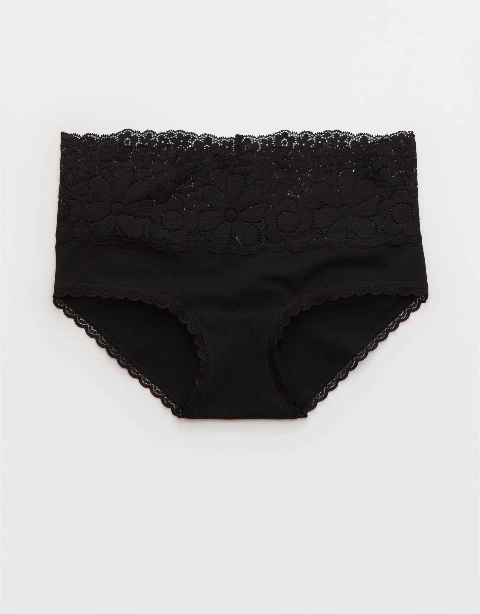 Aerie Candy Lace Cotton Boybrief Underwear | Aerie