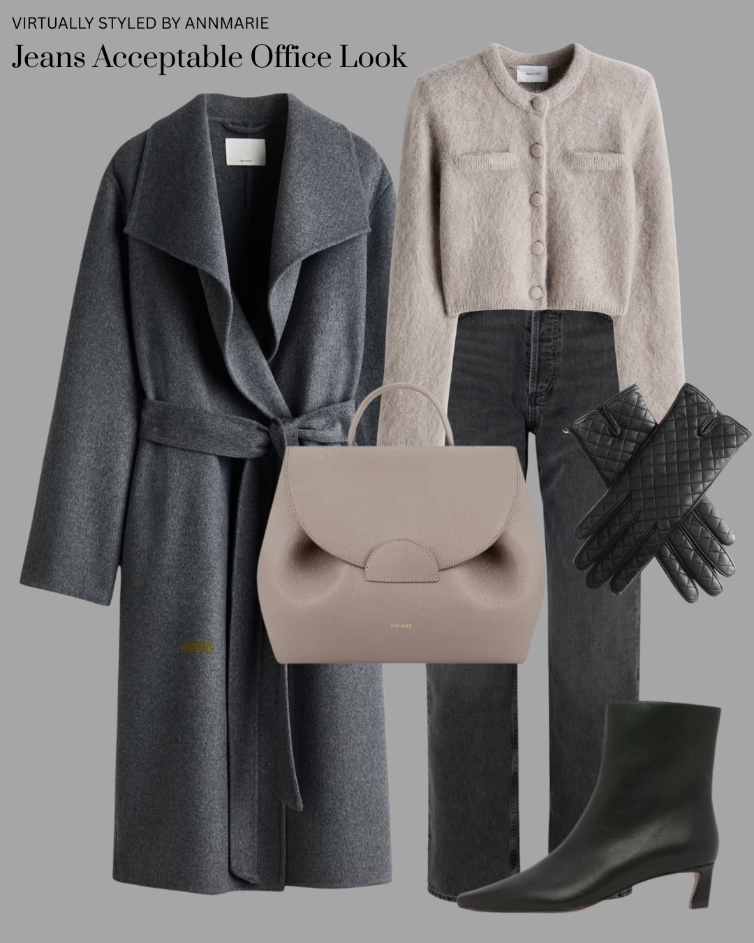 Work outfit with jeans smart casual outfit 