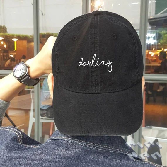 Darling Dad Hat Embroidery Baseball Cap Tumblr Pinterest | Etsy | Etsy (US)