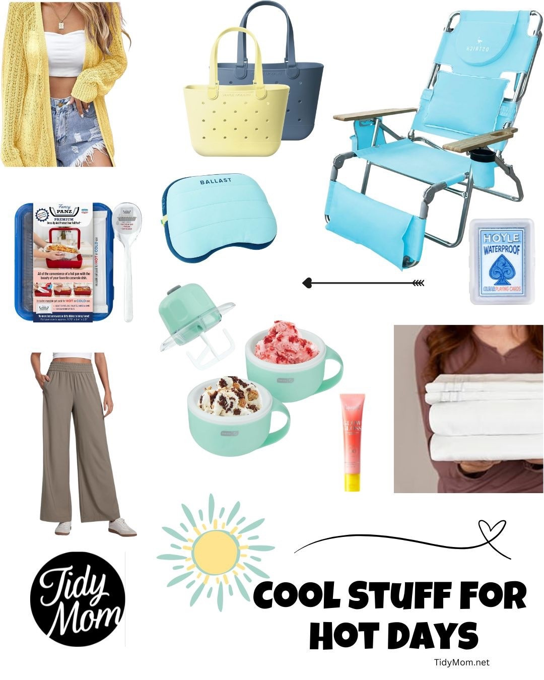 Cool finds for hot days that make summer feel a little more chill and a lot more fun.

Beach chair, beach pillow, rubber bag, viral 1 serving ice cream maker, cooling sheets, waterproof cards, wide leg yoga pants, summer style

#LTKSeasonal #LTKHome