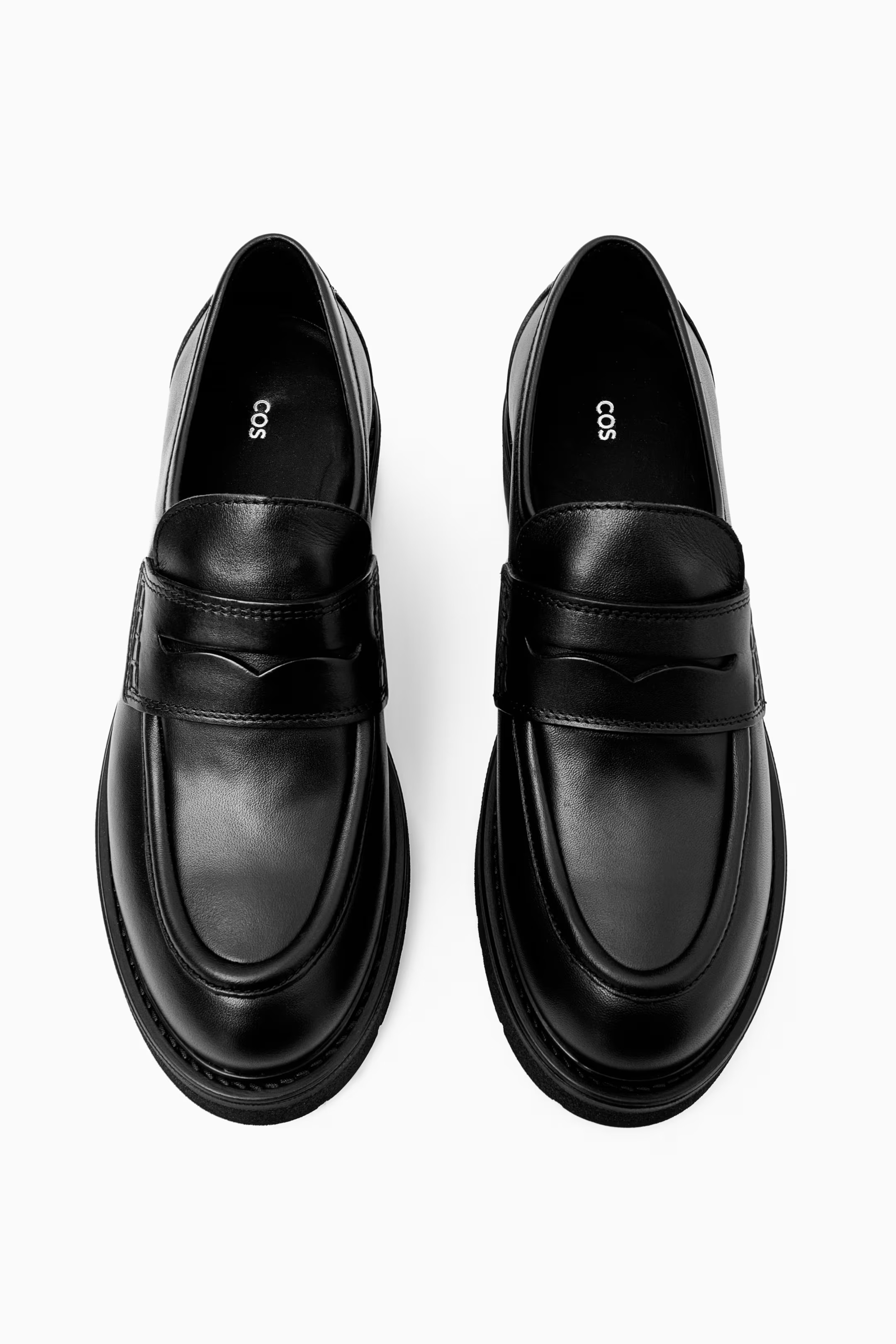 CHUNKY LEATHER PENNY LOAFERS | H&M (UK, MY, IN, SG, PH, TW, HK)