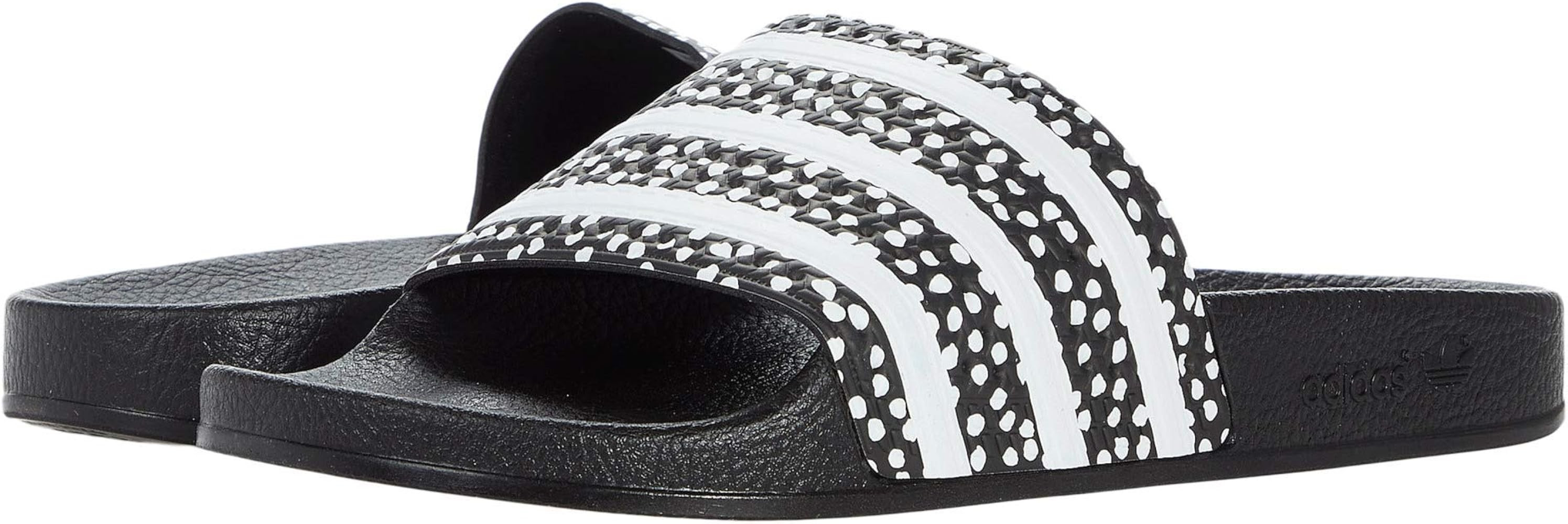adidas Adilette Core Black/Core White/Core Black 8 B (M) | Amazon (US)