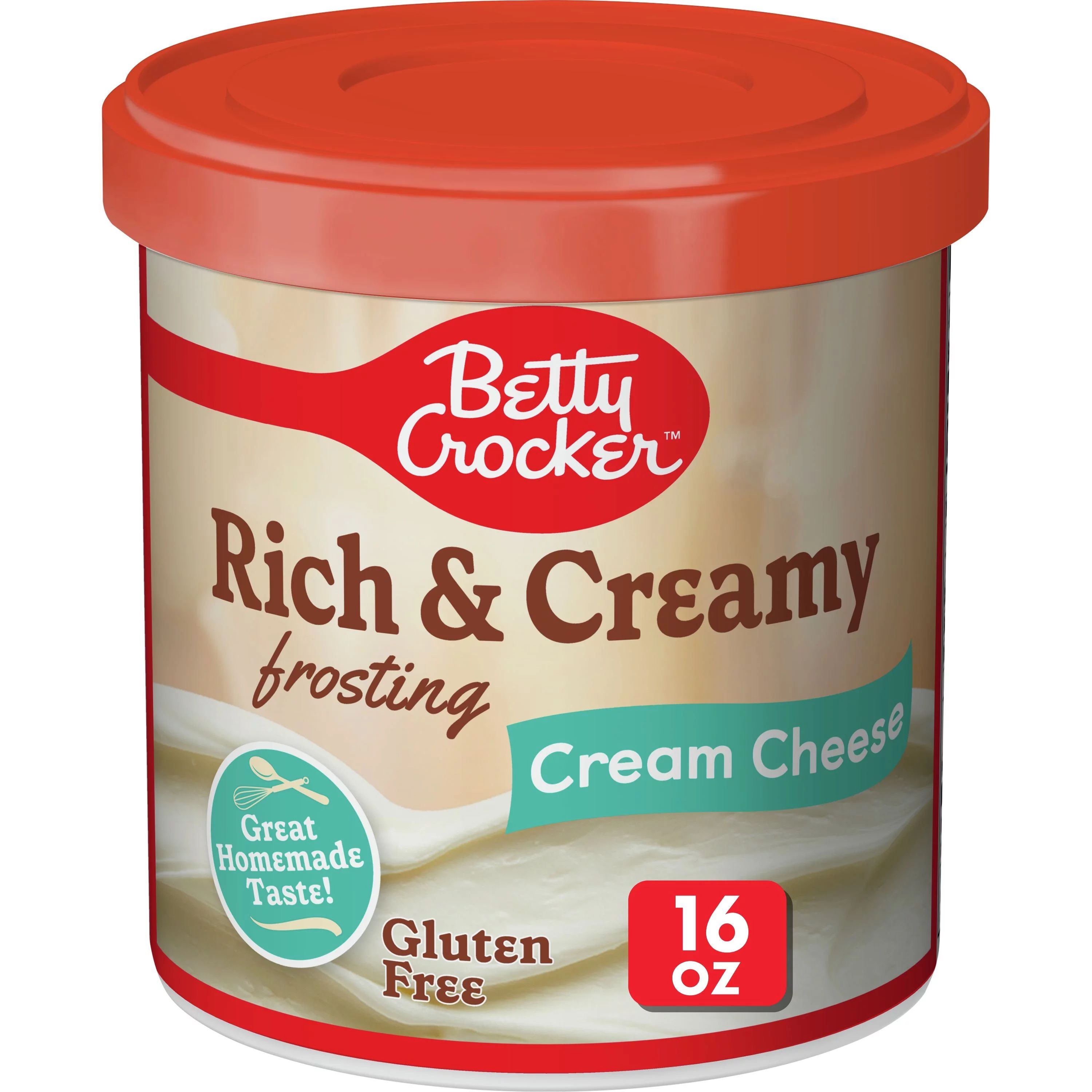 Betty Crocker Gluten Free Cream Cheese Frosting, 16 oz - Walmart.com | Walmart (US)