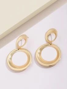 Circle Drop Earrings
   SKU: sj2202205131386760      
          (41 Reviews)
            US$2.00 ... | SHEIN