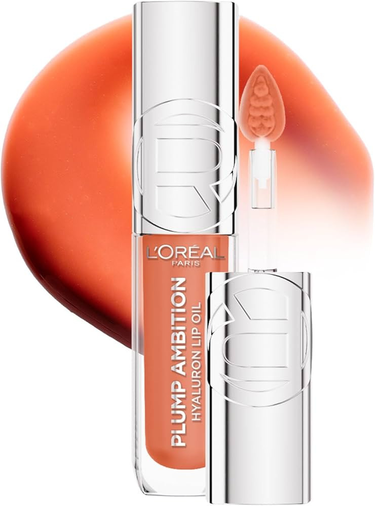 L’Oreal Paris Plump Ambition Tinted Lip Oil, Plumping Lip Gloss, Gentle Tingling, Non Sticky, H... | Amazon (CA)
