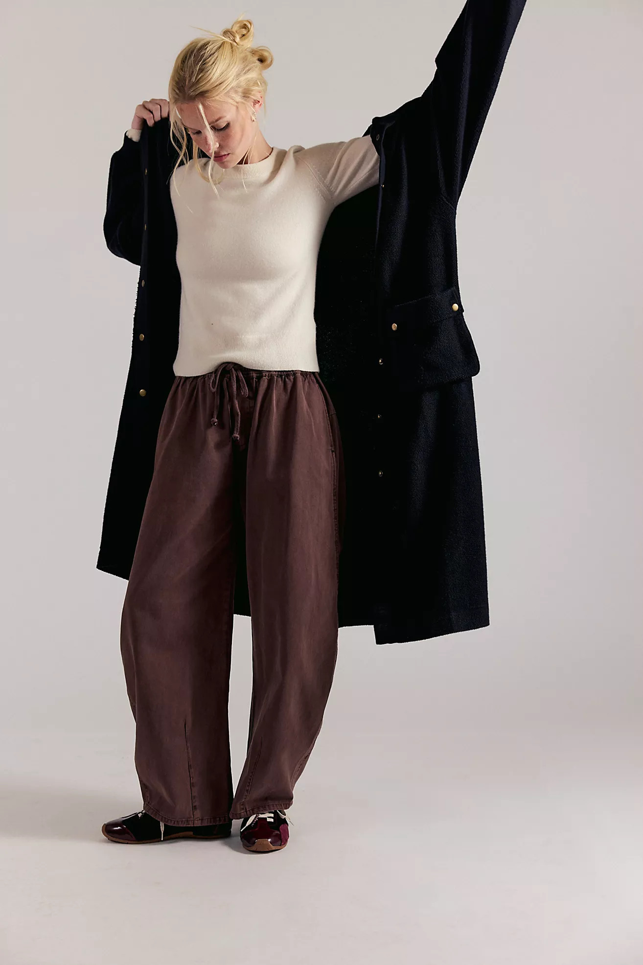 Lex Pull-On Barrel Pants | Free People (Global - UK&FR Excluded)